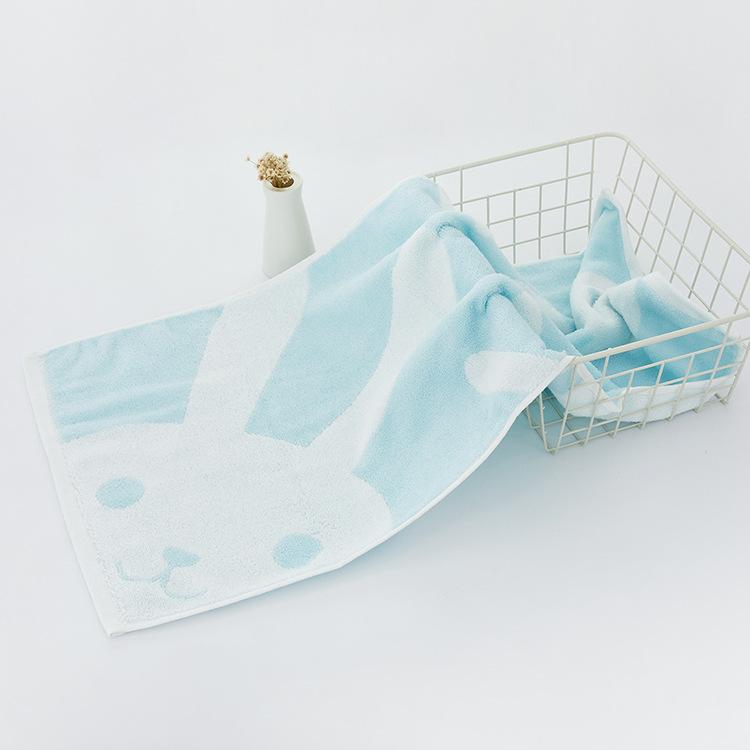 Pure Cotton Cartoon Towel Untwisted Yarn Kids Towel Soft and Moisture-wicking Towel Durable Durable Useful Useful 34*75