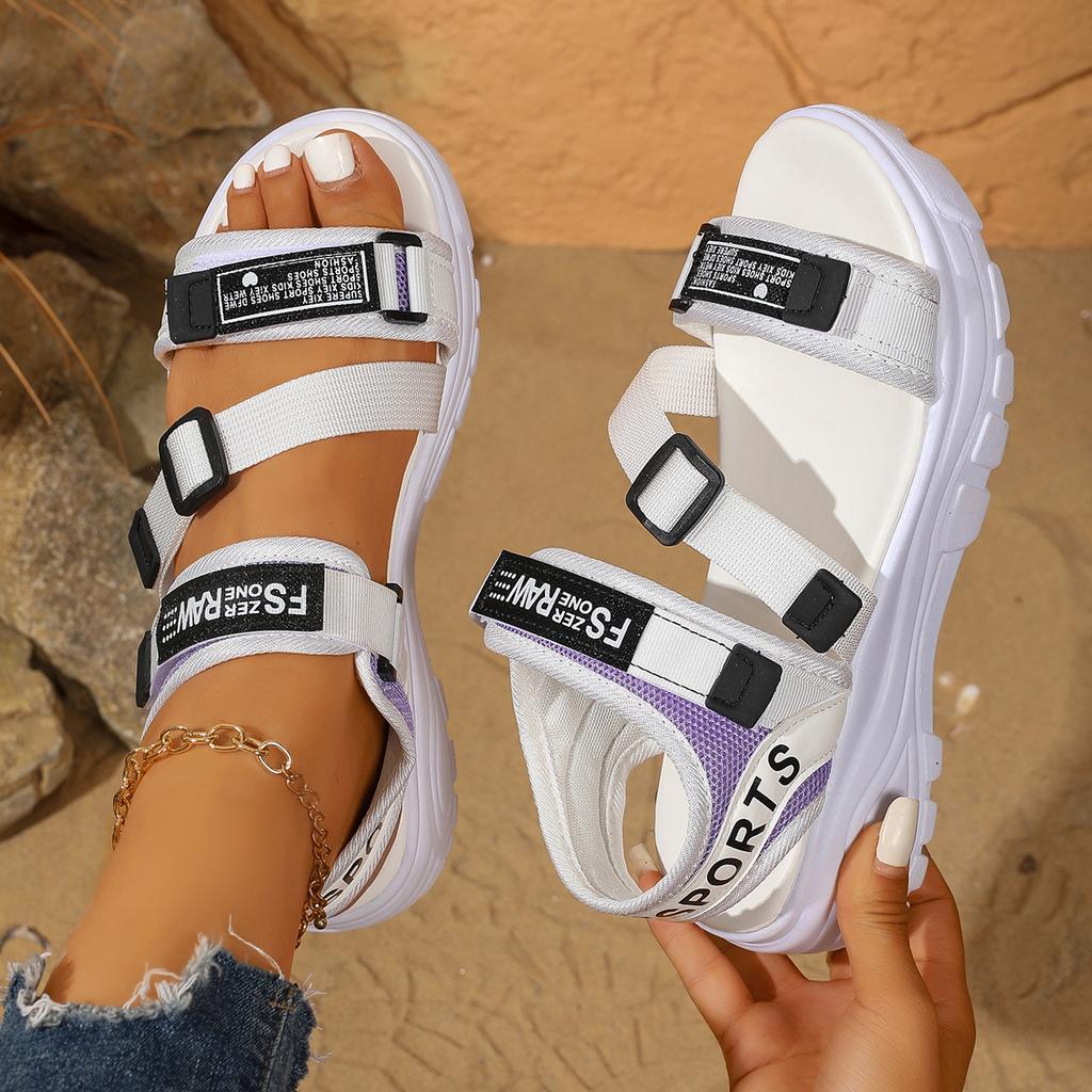 Fashion 2025 New Summer Women Platform Sandals Wedge Casual Shoes Heightening Slope with Shoes for Women High Heels Beach Sports Sandals