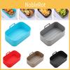 Square Air Fryer Baking Plate Non-toxic And Heat Resistant Silicone Liner Basket