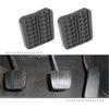 2Pcs Rubber Car Brake Clutch Pedal Pad Cover Compatible With Mazda RX-7 323 626 929 B2000 B2200 B2500 B-Series BT-50 MPV MX-3/6