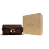 COACH Tabby Artificial Leather With Cow Leather Crossbody Bags Small Women's Maple Brown CCD26-B4MPL