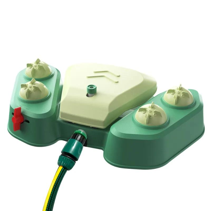 Sturdy Claw Stepping Dog Drinking Fountain Outdoor Automatic Water Spray Drinking Cooling Pet Supplies