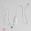 Tricolor Dimmer USB 5V LED Switch Cable 4 Key Adjustable Lighting Controller for Living Room Lamp