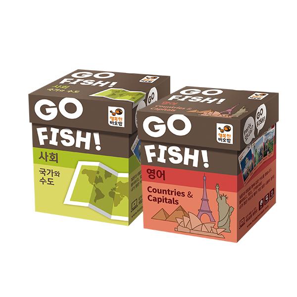 happy baobab Go Fish Countries & Capitals Social & English Edition Set