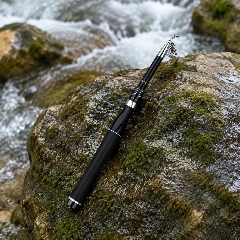 Fishing Rod Extendable Telescopic Lure Long-Lasting for Anglers