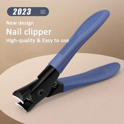 Professional 2023 New Anti-splash Nail Thick Clippers Hard Nail Single Nail Clippers Large Size Household Toes Manicure Tools