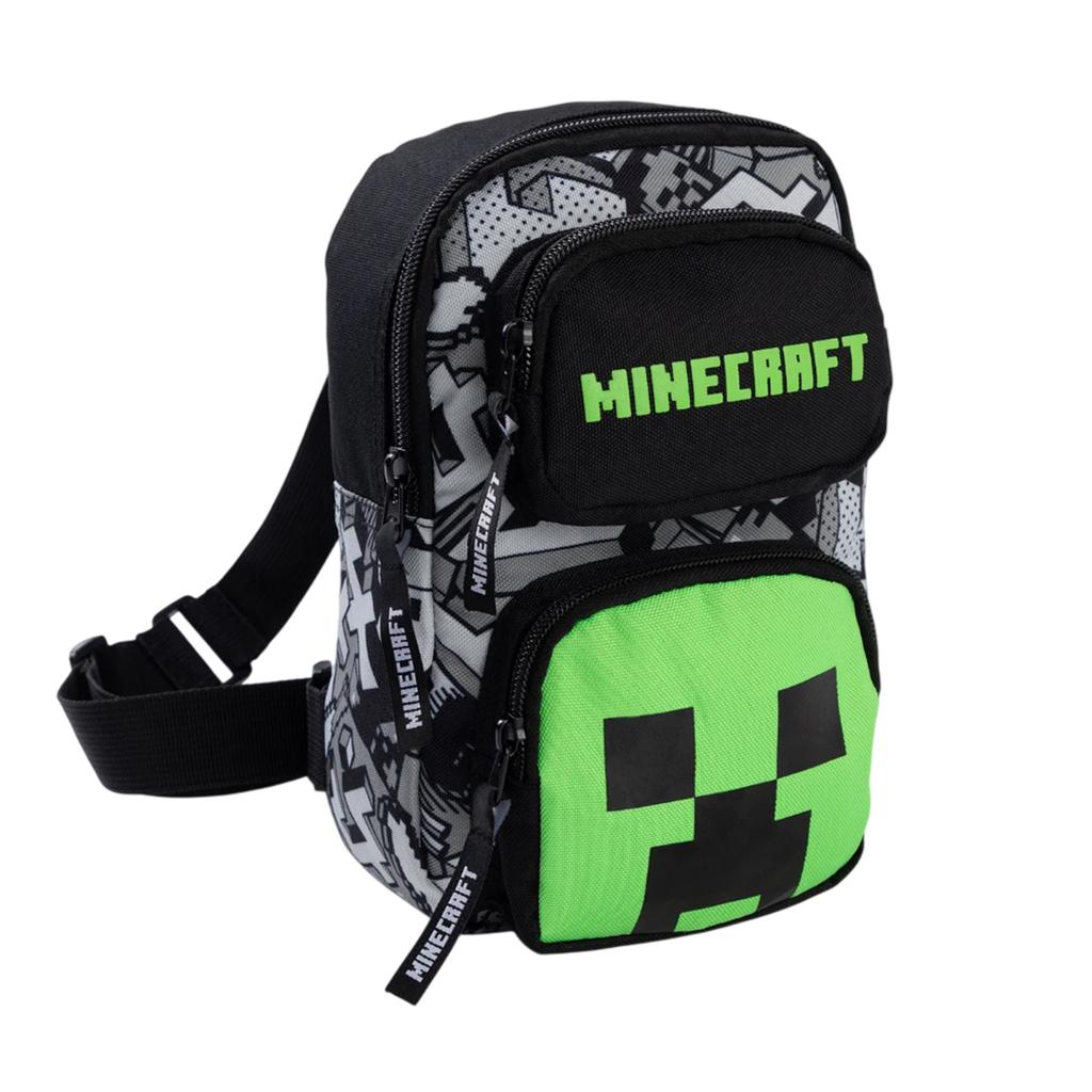 Minecraft Creeper Çapraz Askılı Çanta