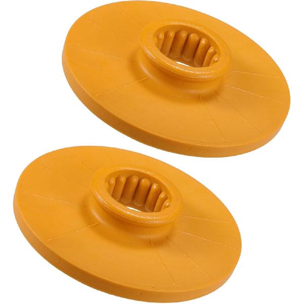 2pcs 5.31 Inch Rear Suspension Bump Stop Strut Bumper Bump Stop for Chevrolet Impala 2014-2020 No.13330714 Rubber Yellow Stylish Design