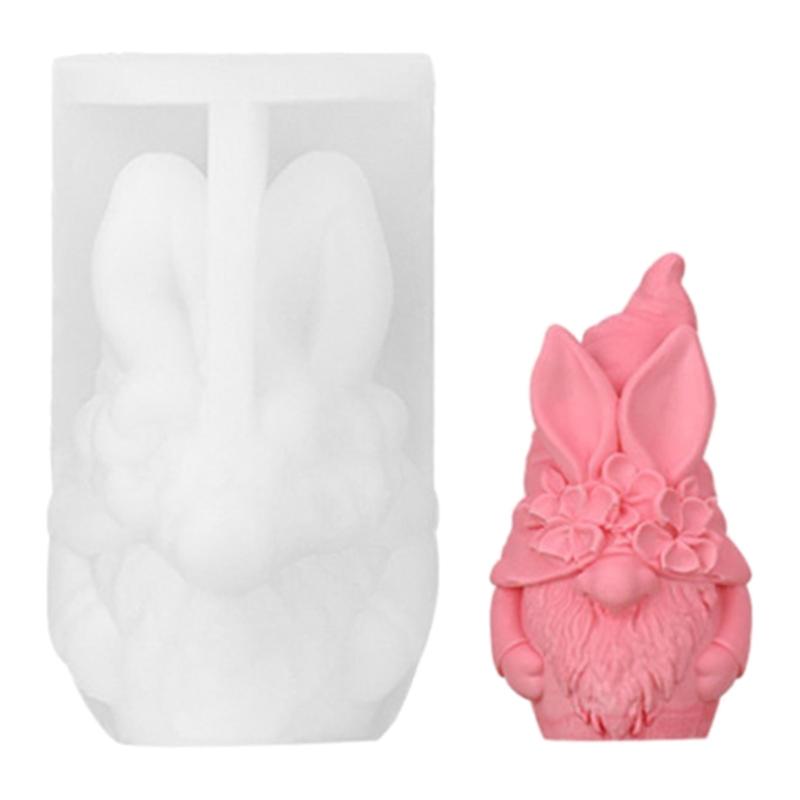 Multifuntional Dwarf Silicone Mold Resin Crafting Mold Handmade Supplies for Crafting Candle and Decorative Creation