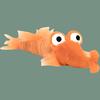 JELLYCAT Ocean Series Shrimp Fish Dolls Plush Doll Small Size