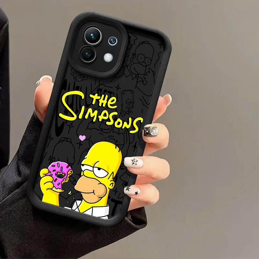 Cartoon The-Homer-S-Simpsons Case for Xiaomi Mi 13T 14T 15 15T Pro 17 Ultra Poco M7 M8 F8 F7 X6 X7 X8 Pro Max Shockproof Cover