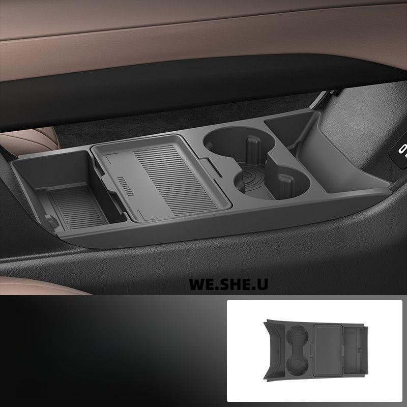 Car Center Console Lower Storage Box Glasses Holder Tray Interior Organizer For Omoda C7 Omoda 7 PHEV SHS 2026 2027 2025