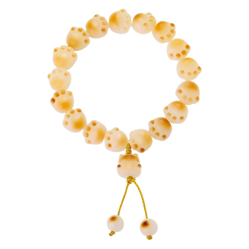 Bodhi Root Cat Paw Bracelet for Sweet Girls