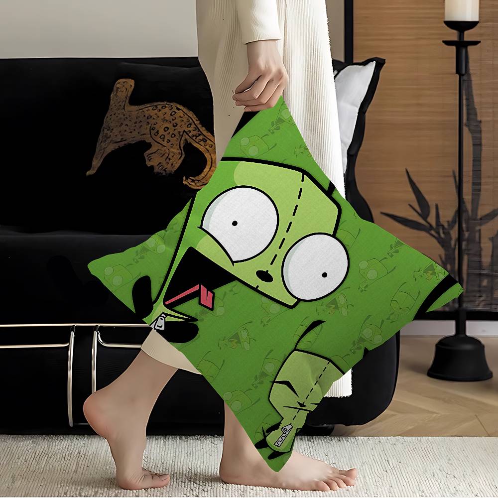 IInvader ZZim Cartoon Pillow Anime Pillow Sofa Bed Head Pillow Cover Cushion Cover 45x45 Cm Fashion