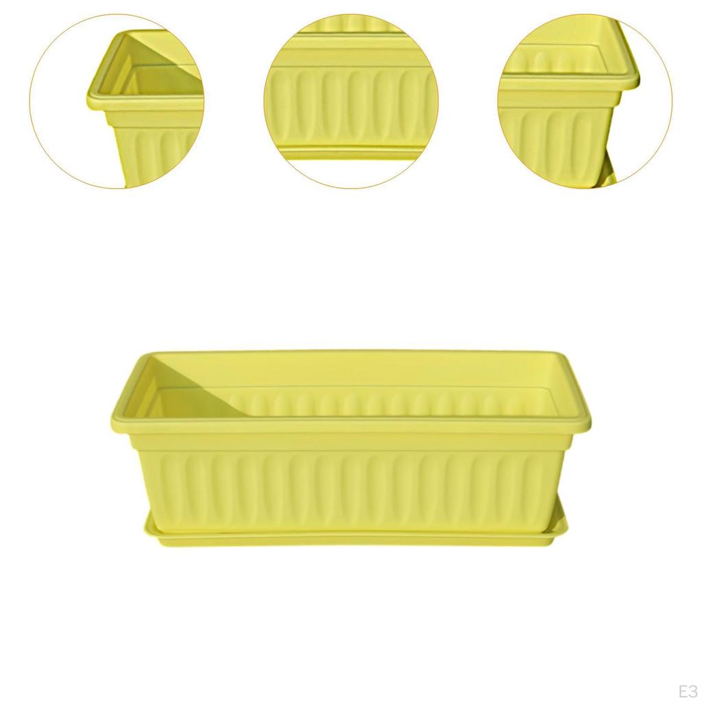 Balcony Plant Holder with Drainage Capability And Tray for Home Use