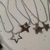 Pendant Necklace Y2k Neck Jewelry Star Pendant Choker Chain Choker Chain Necklaces Alloy Material Birthday Gift for Girl