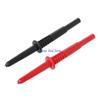 31GJ 2 Pcs /1 Set Copper Rod Multimeter Testing Probe 4mm Socket Type Probe Banana Connector Red/ Black