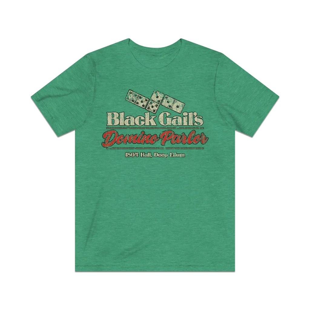

Black Gail’s Domino Parlor 1968 Vintage Men s T shirt S