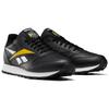 Reebok Classic Leather MU Black Toxic Yellow Unisex Sneakers Core-Black Footwear-White EF8835