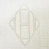 Pristine HERMES shawl H logo leather patch mini fringe large cashmere H693187S Used