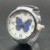 Montre Anneau pour Femmes et Hommes Montre Analogique à Quartz Cadran à Chiffres Romains Bracelet