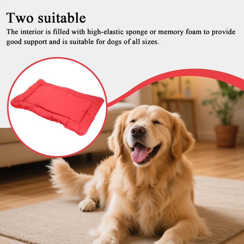 Dog Bed Portable Camping Travel Dogs Beds Mat With Waterproof Washable Portable Design For Travel Camping Indoor Outdoor