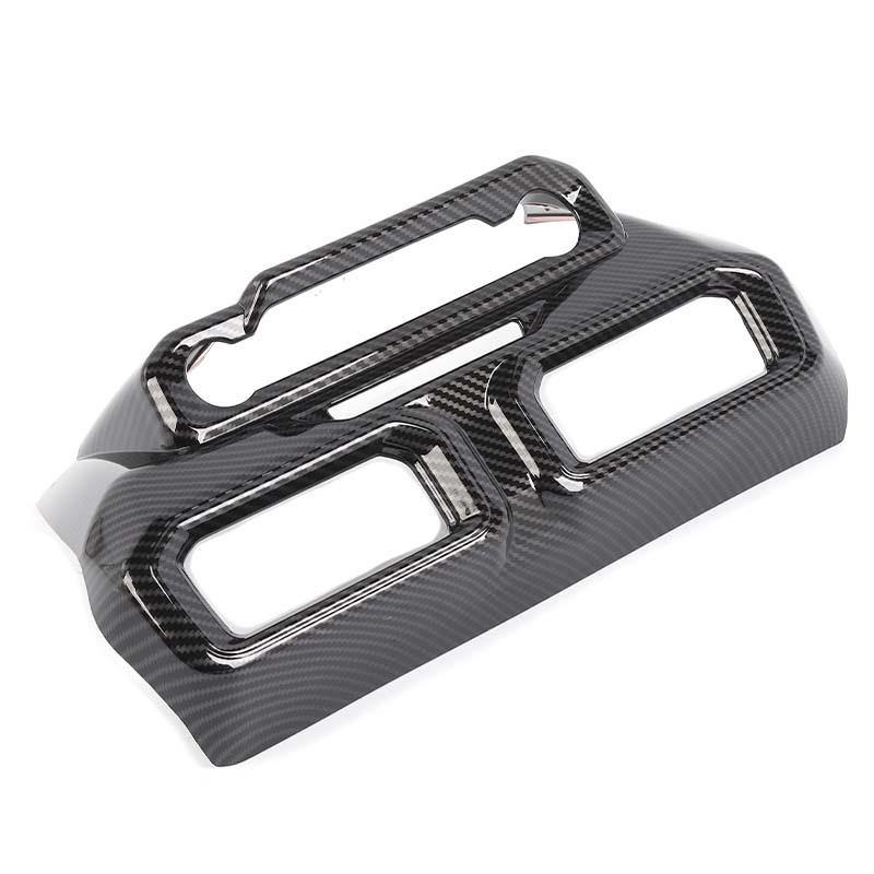 

Подходит для Ford Mustang 2024 г. и новее ABS Панель воздуховода центральной консоли Декоративная накладка Защитная наклейка Аксессуары для интерьера автомобиля углеродного волокна черного