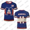 2026 Sommer Beheiztes Rivalitäts-Eishockeytrikot Für Männer Frauen Outdoor-Sport Kurzarm Surfen Rundhals-T-Shirt Lässige Kinder/Erwachsene Oberteile