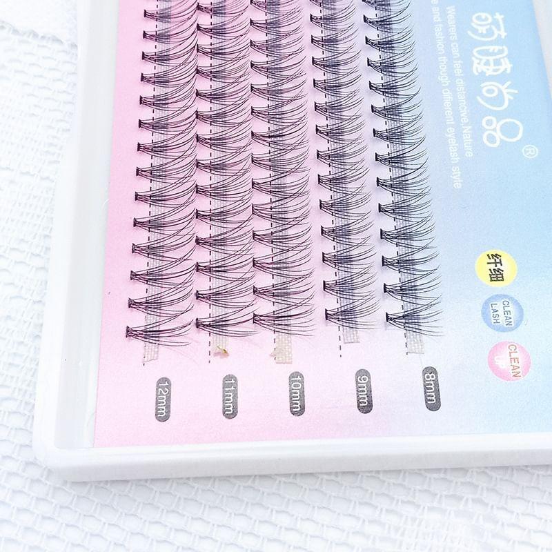 Aimo - Natural Crisscross Cluster False Eyelashes