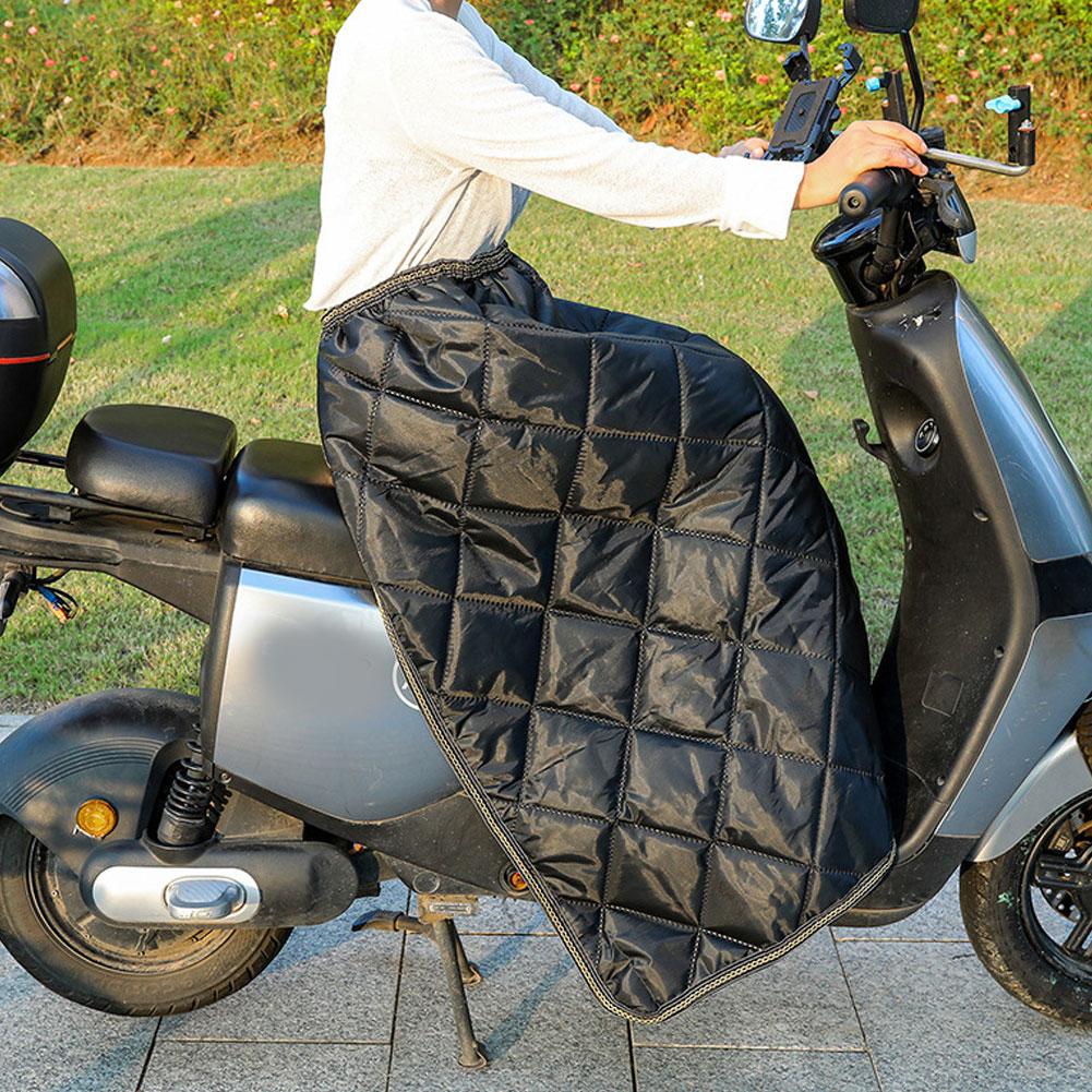Motorcycle Windshield Winter Warm Knee Protector Waterproof Apron Men Women Universal Motorcycle Warm Cotton Knee Cover Skirt