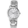 Burberry The City Silver Dial Silver Steel Strap Watch for Women BU9000
