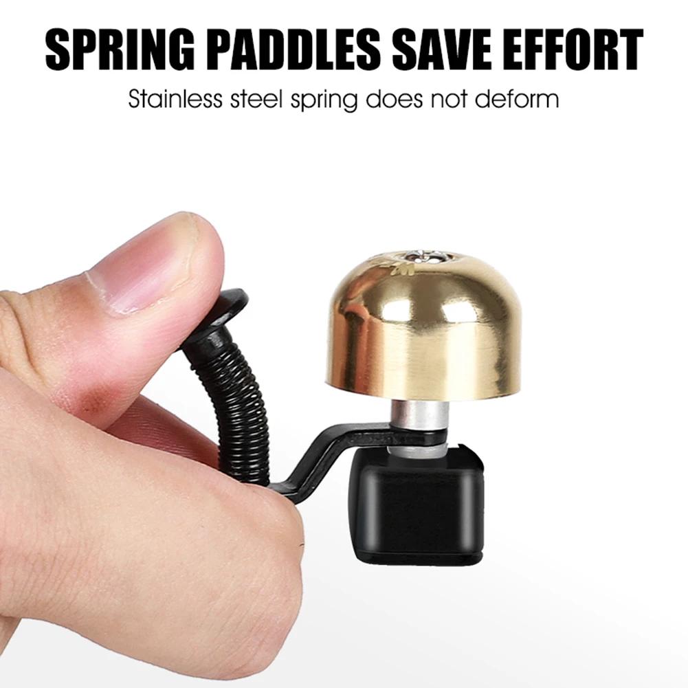 WEST BIKING Small Bicycle Bell MTB Mountain Road Bike Horn Sound Alarm Motor Riding Safety Ring Siren Cycling Accessories