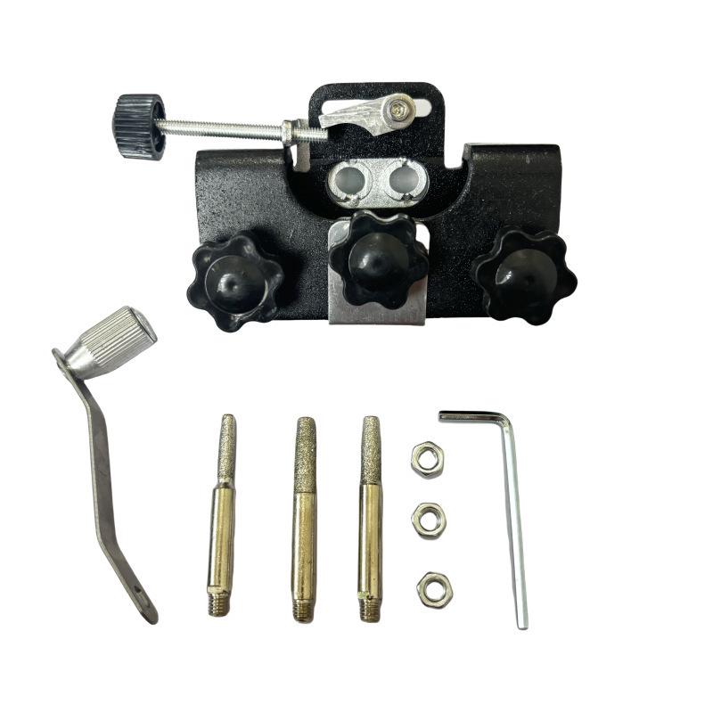 Portable Hand-Crank Chainsaw Chain Sharpener Tool