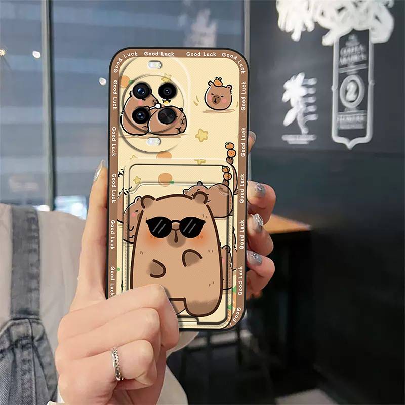 protective Shockproof Phone Case For Huawei Nova14 Pro Durable Cute Card slot Fashion Design Dirt-resistant Soft case