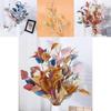 Artificial Eucalyptus Leaves With Berries Silk Flower Bouquet For Wedding Decor