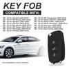 3 Buttons 434MHz 5K0837202AD Car Key Fob Keyless Entry Remote Replacement Fit for VolksWagen with ID48 Chip,Remote Key FobGood Product