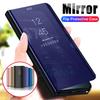 for Xiaomi 17T Pro 5G Case Smart View Mirror Leather Flip Magnetic Stand Cover on Xiaomi17TPro 2026 2602EPTC0G 6.83" Book Coque