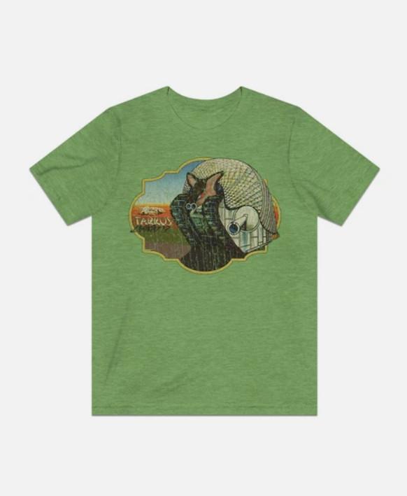 

Tarkus 1971 Vintage Men039s TShirt Unisex T-Shirt XXXXL