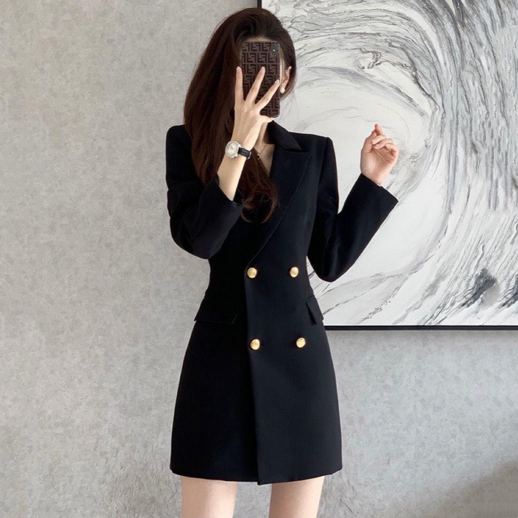 Korean-Style Women's Suit Jacket: 2025 Autumn/Winter Casual Elegant Design