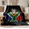 Νότια Αφρική Springboks Μαλακό και άνετο φανελένιο Κατάλληλο για καναπέδες σαλόνια υπαίθριο κάμπινγκ ταξίδια και επίσης κάνει ένα υπέροχο δώρο επετείου
