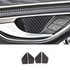 Real Carbon Fiber Interior Door Bowl Cover Trim For Mercedes-Benz GLC 2016-