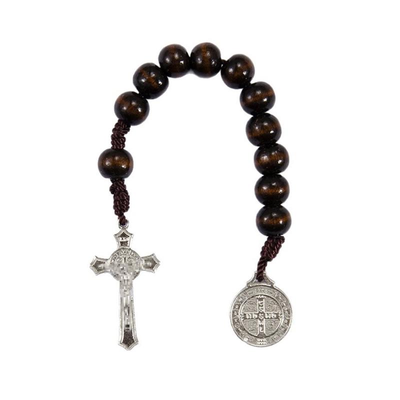 Artisanal Crafted Wooden Crosses Prayer Beads Faith Based Accessories For Christian Meditation And Spiritual Reflection