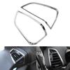 For Ford Escape Kuga 2013 2014 2015 AC Vent Frame Front Side Dashboard Air Conditioning Vent Cover Trim Sticker Accessories