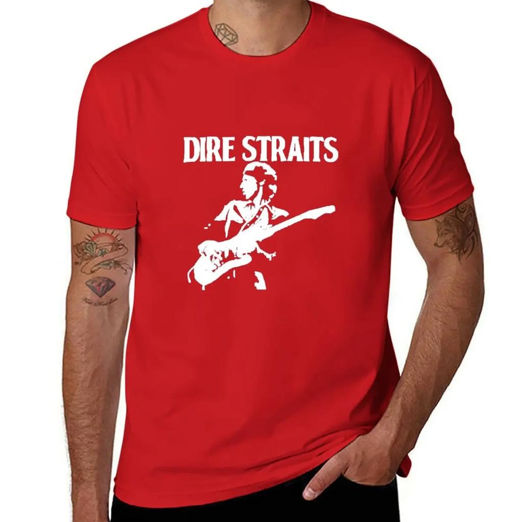 Dire Straits T-Shirt Anime T Shirts Graphic T Shirts Street Wear Tee Shirts for Men