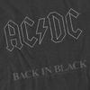 AC/DC Unisex Adult Back In Black T-Shirt
