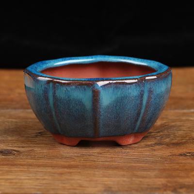 Chinesischen Stil Bonsai Blumentopf Keramik Handwerk Blumentopf Pflanzer Wohnkultur