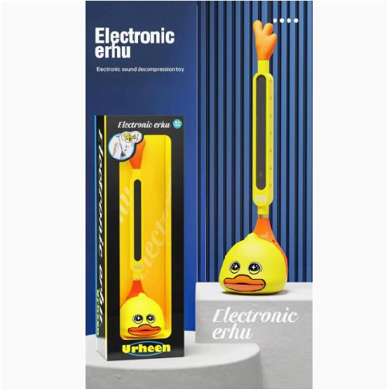 Electronic Musical Instrument For Children Tomatone Synthesizer Electric Tadpole Kawaii Kid Kalimba Piano Toy Duck