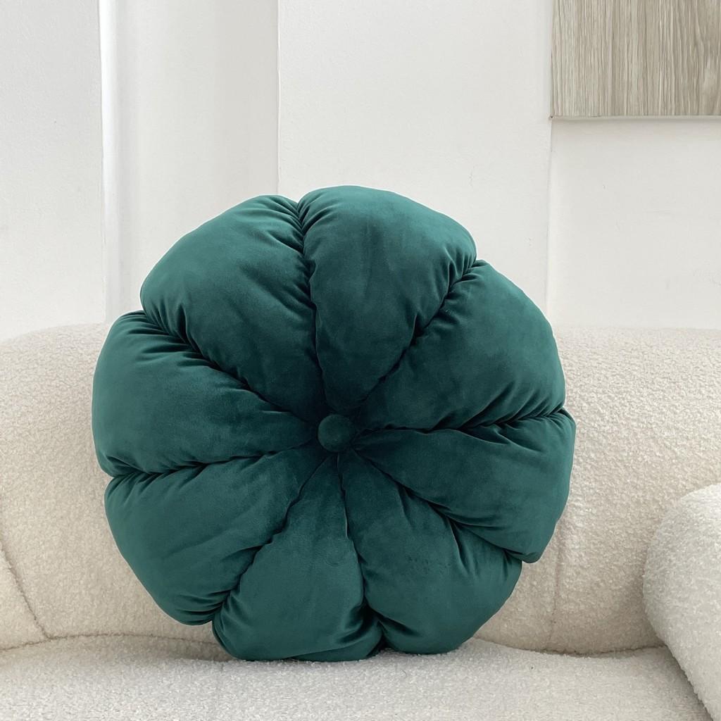 Scandinavian Style Pumpkin Cushion With Polyester Cover For Living Room And Office Decor