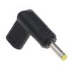 Laptop Power Charger Supply Adapter Connector Type-C Female to DC Male Jack 4.0x1.7mm 90 Degree Plug Converter