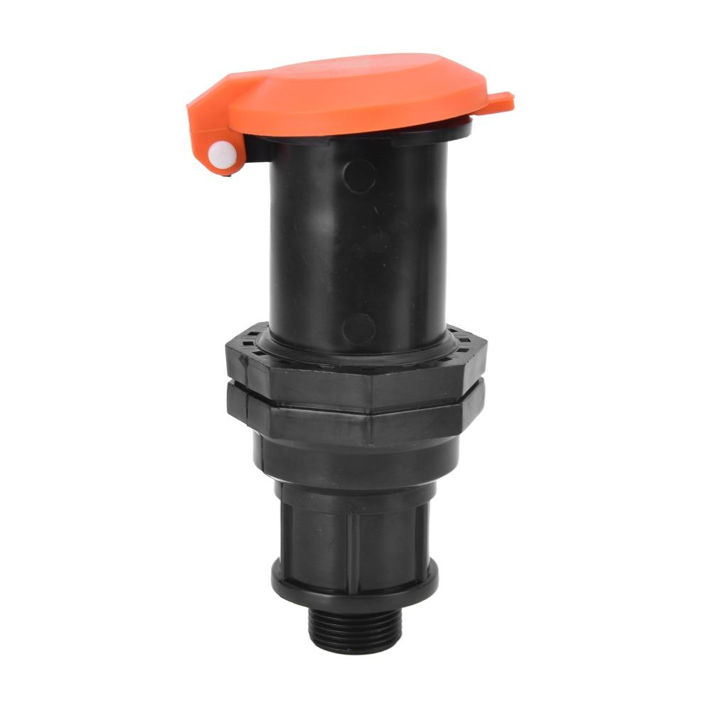 Plastic Hose Water Intake Connector Black Plastic Hose Quick Coupler Valve  Lawns